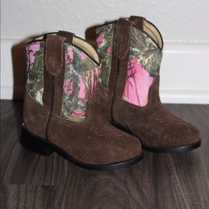 Camo Girl Cowboy Boots